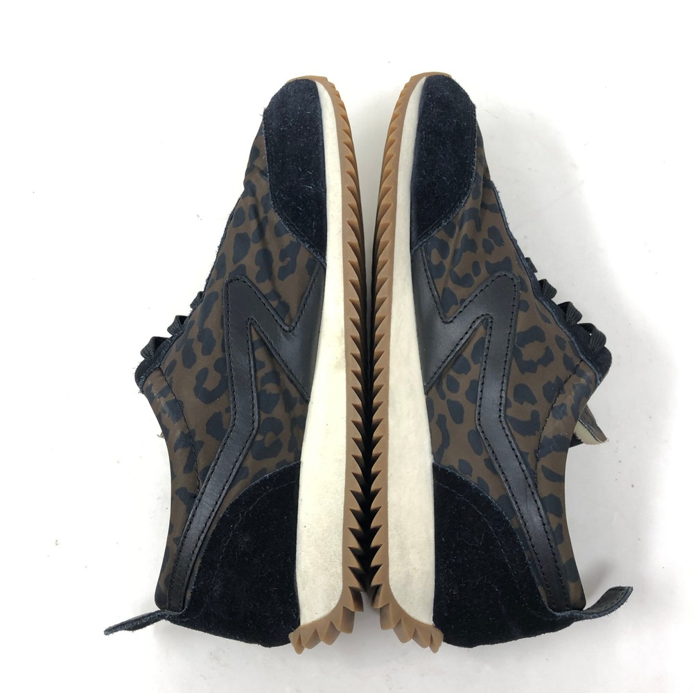 Rag & Bone Womens Retro Runner 38 Sneakers Brown Leopard Print Suede US Size 8 - Picture 8 of 9